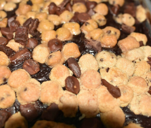 Triple Chip Cake Square