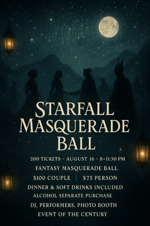Starfall Masquerade Ball Ticket - Image 3