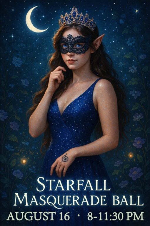 Starfall Masquerade Ball Ticket